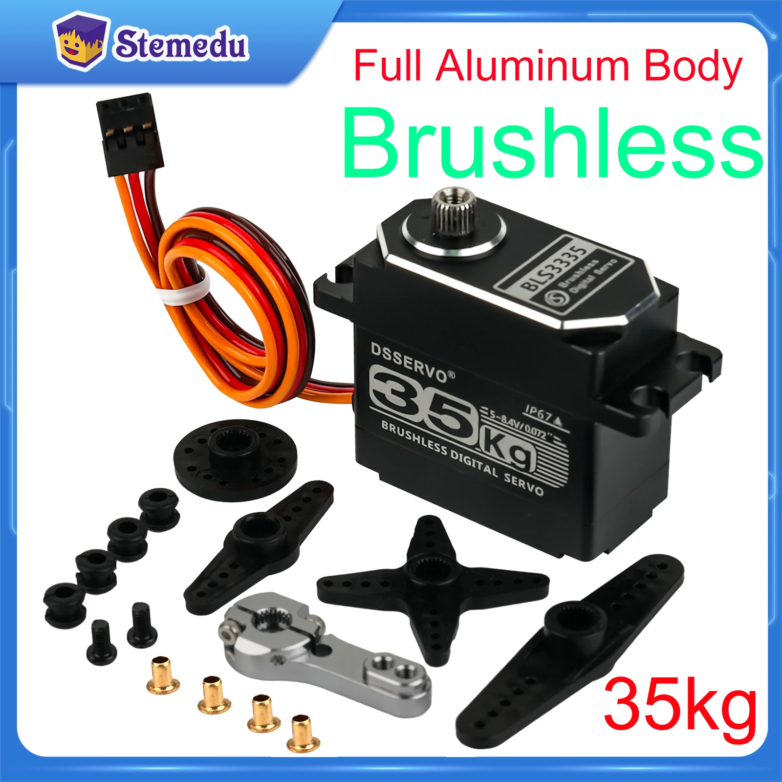 Rc Hobbies - 35KG BLS3335 Digital Servo Motor High