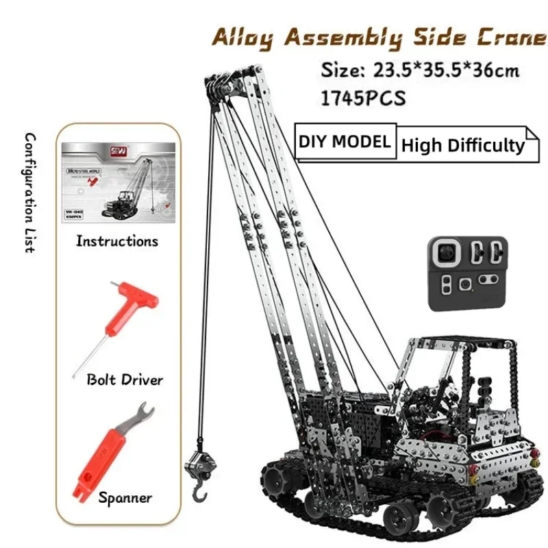 DIY Metal RC Crane Electric Ho - Rc Hobbies 리뷰 및 가격