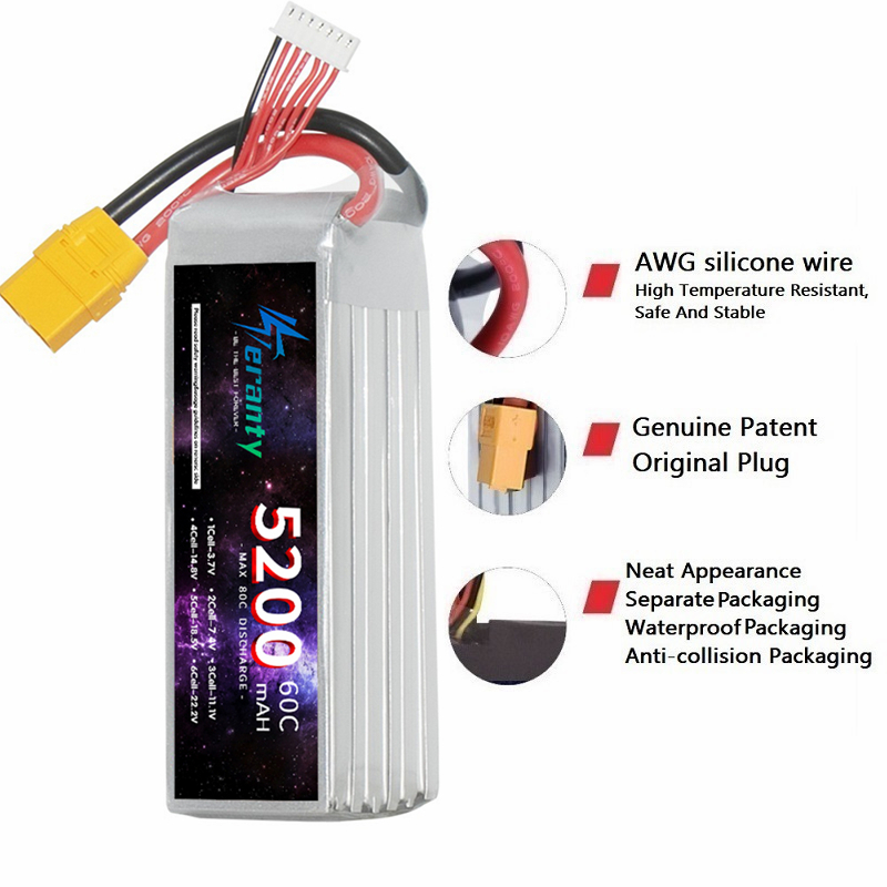 TERANTY 6S 5200mAh Lipo Batter - Rc Hobby Model 리뷰 및 가격