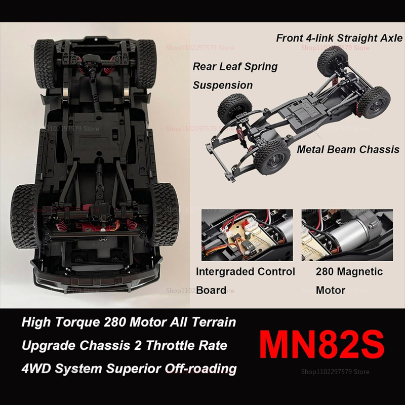 RC Crawler MN82S 1/12 Full Sca - Rc Hobby Toucan 리뷰 및 가격