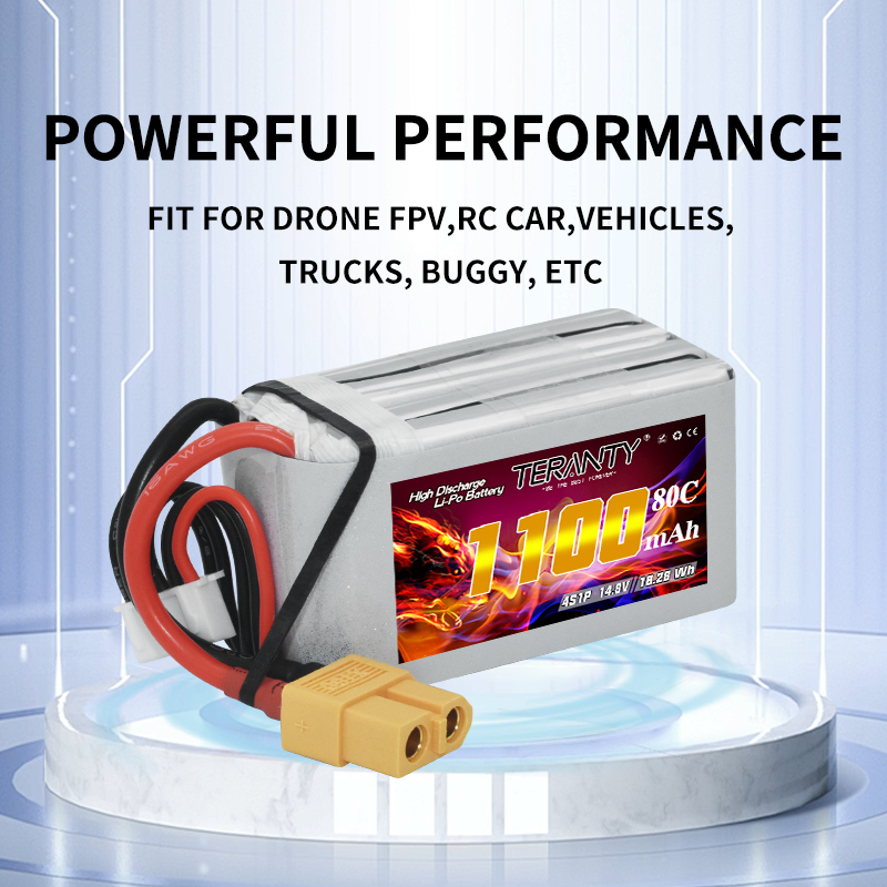 TERANTY 4S 1100mAh 80C/160C Li - Lipo Battery 4S 리뷰 및 가격