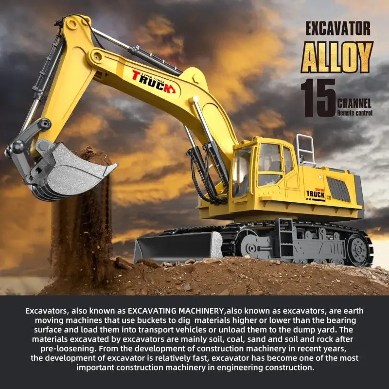 12/15/17CH Rc Excavator Alloy  - Rc Excavator Hobby 리뷰 및 가격