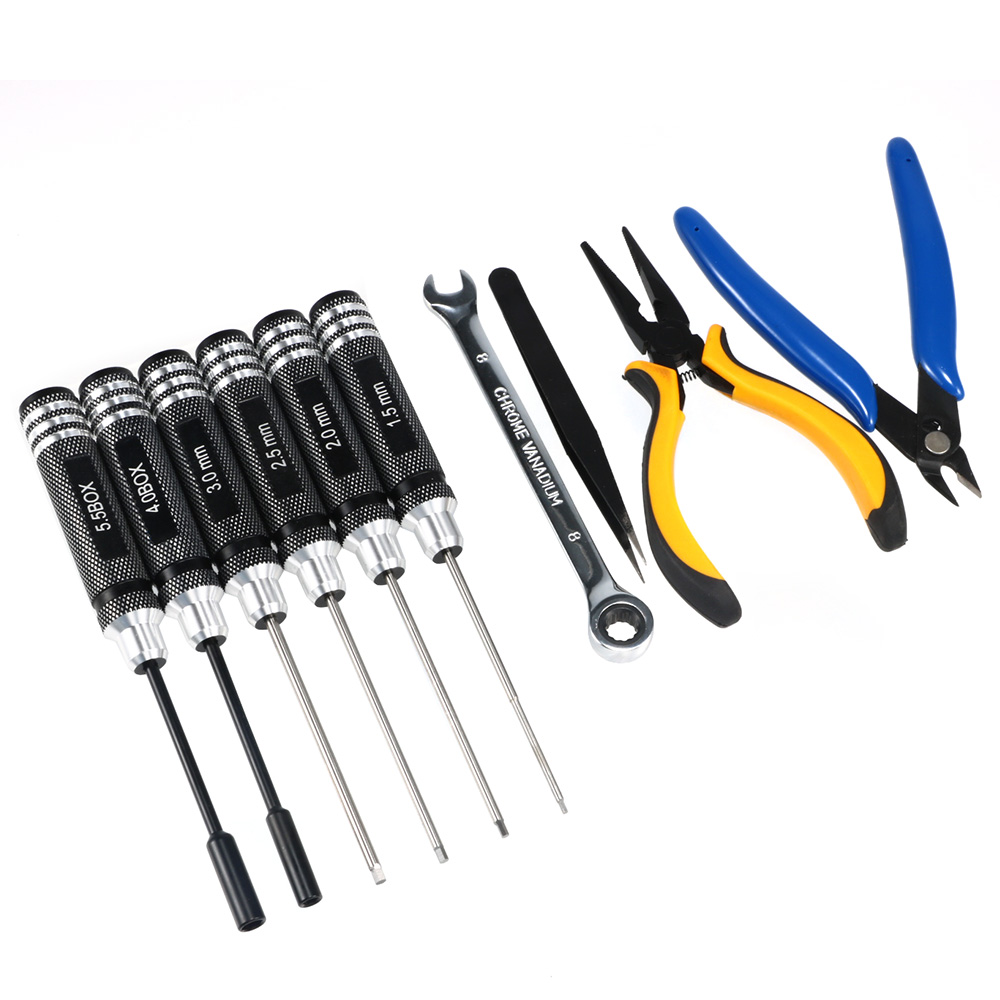 10PCS 10in1 FPV Drone RC Tool  - Rc Hobby Tool Kit 리뷰 및 가격