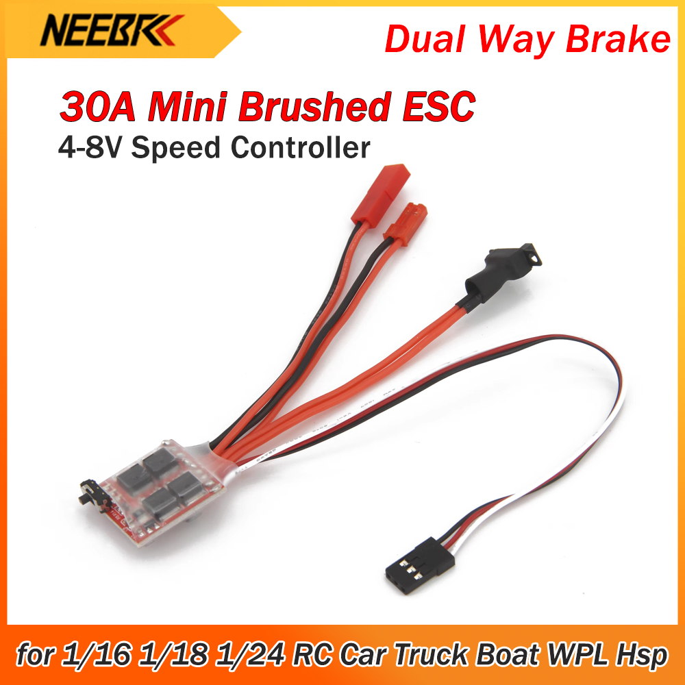 30A Mini Brushed ESC Dual Way  - Rc Hobby Quotes 리뷰 및 가격